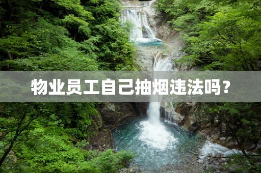 物业员工自己抽烟违法吗？
