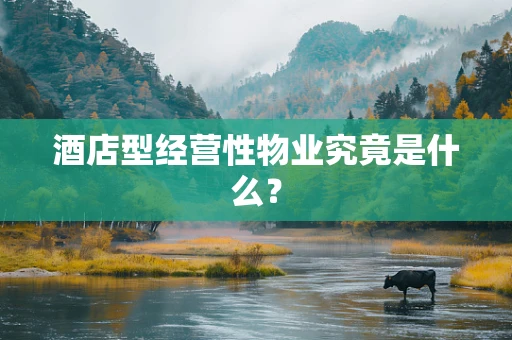 酒店型经营性物业究竟是什么？
