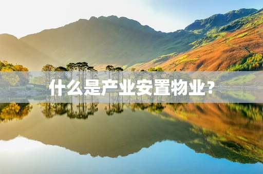 什么是产业安置物业？