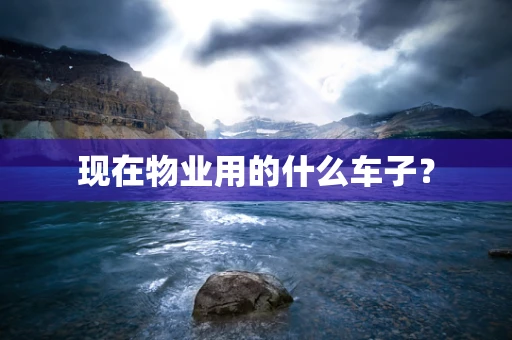 现在物业用的什么车子？