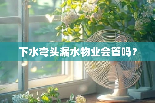 下水弯头漏水物业会管吗？