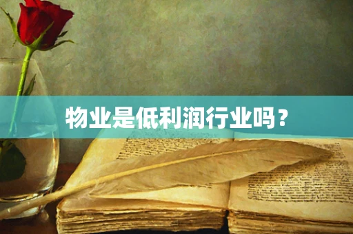 物业是低利润行业吗？