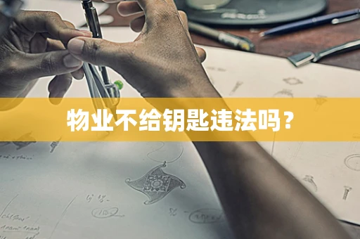 物业不给钥匙违法吗？