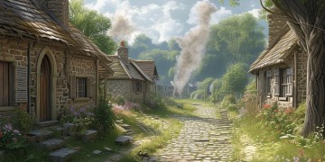 物业出现前的居住环境是什么样的？
