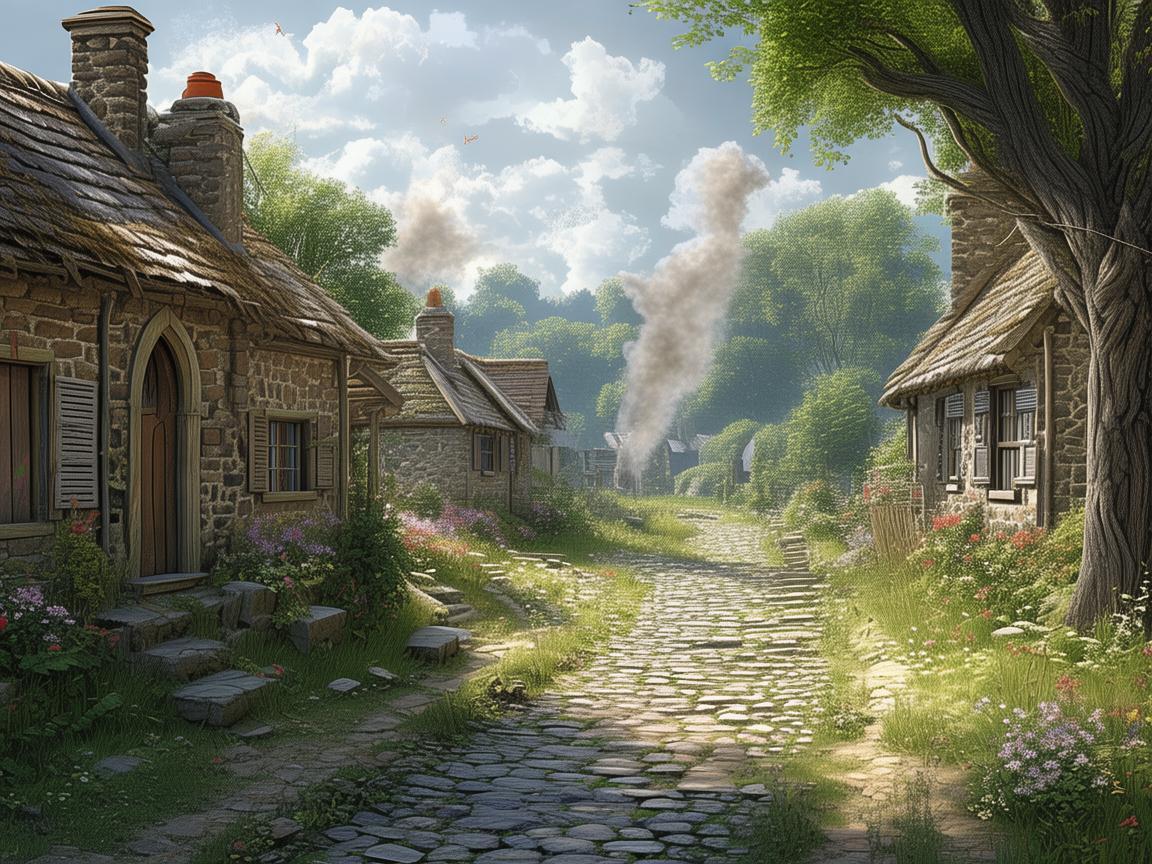 物业出现前的居住环境是什么样的？