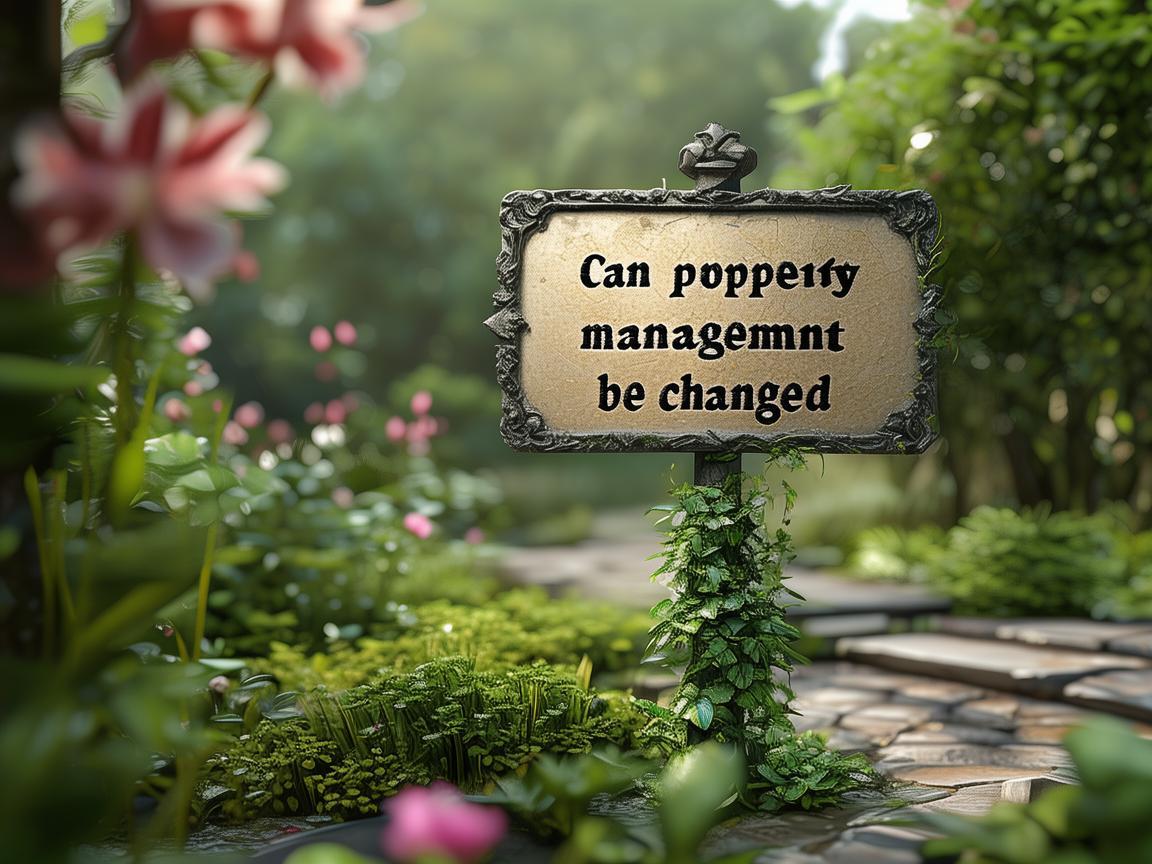 物业可以改变管理吗？