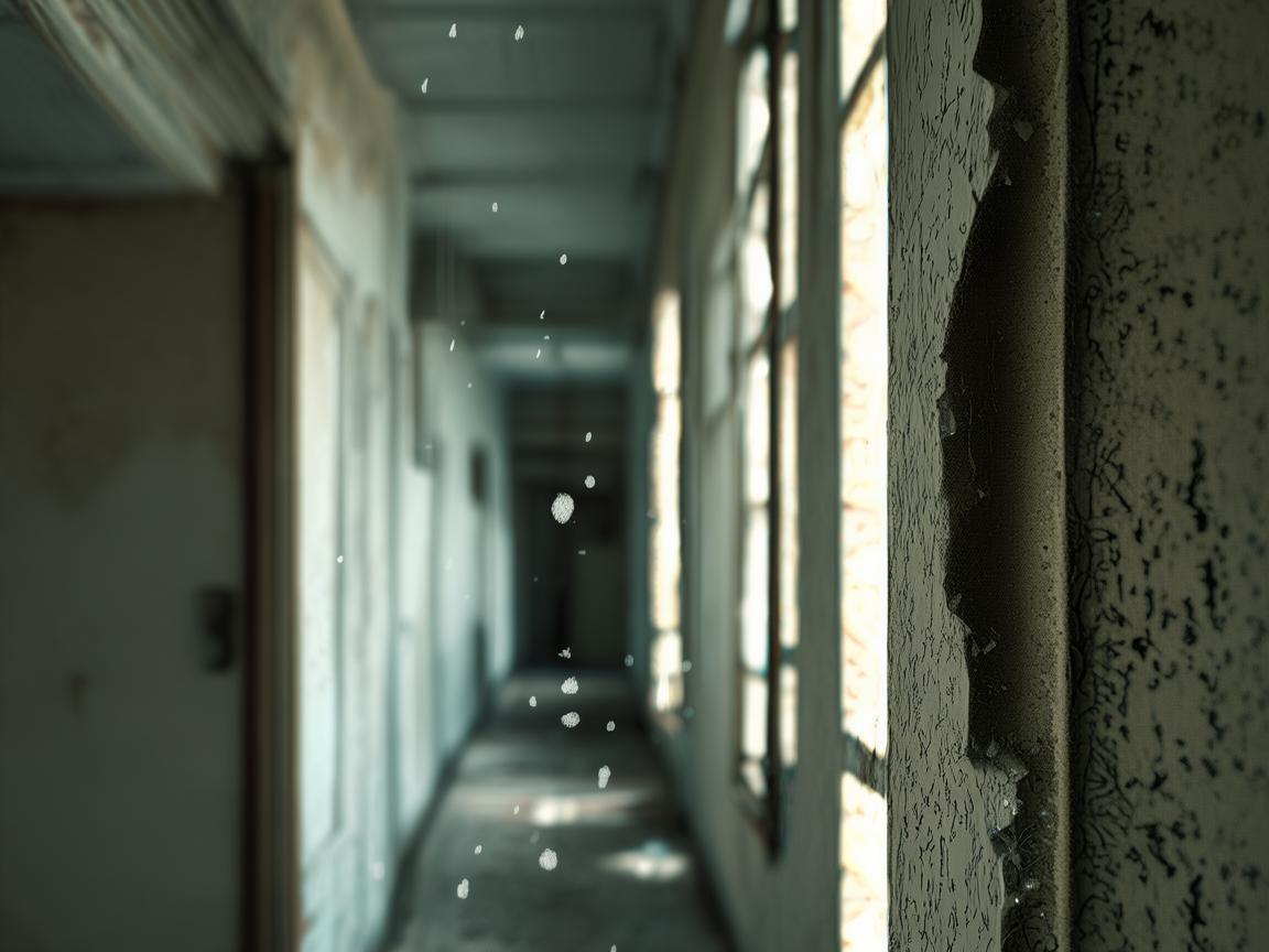 楼道墙皮脱落物业管吗？